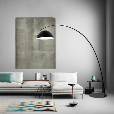 Scandinavian Arc Lamp, Living Room Light, Reading Light