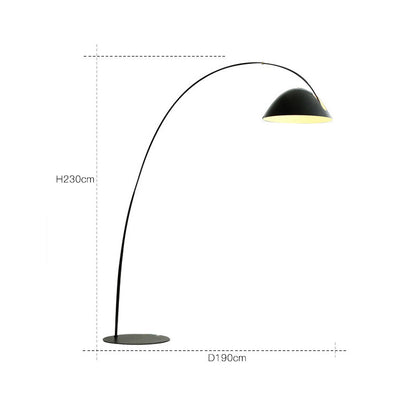 Scandinavian Arc Lamp, Living Room Light, Reading Light