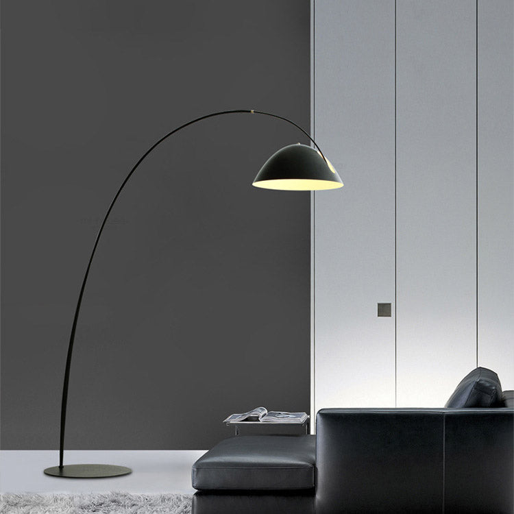 Scandinavian Arc Lamp, Living Room Light, Reading Light