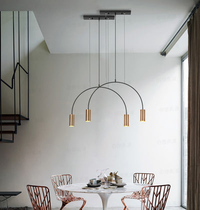 Scandinavian Arch Pendant Light, Dining Room Light, Living Room Light