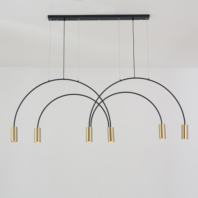 Scandinavian Arch Pendant Light, Dining Room Light, Living Room Light