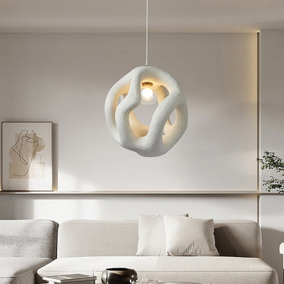 Scandinavian Chandelier, Handmade Pendant Light, Living Room Light, Dining Room Light