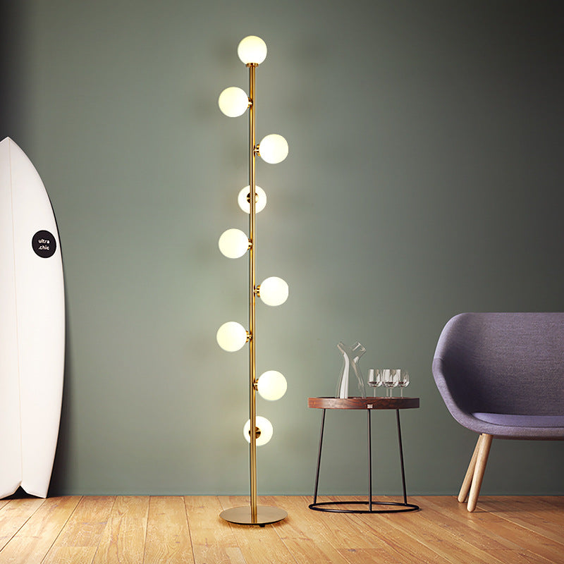 Scandinavian Glo Floor Lamp, Living Room Light, Reading Light