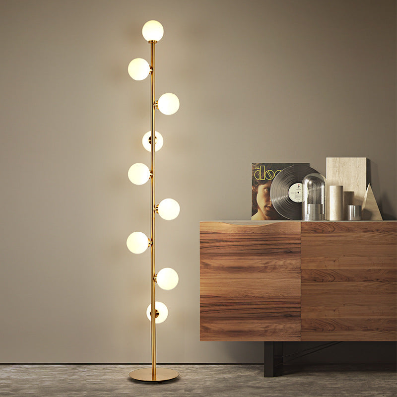 Scandinavian Glo Floor Lamp, Living Room Light, Reading Light