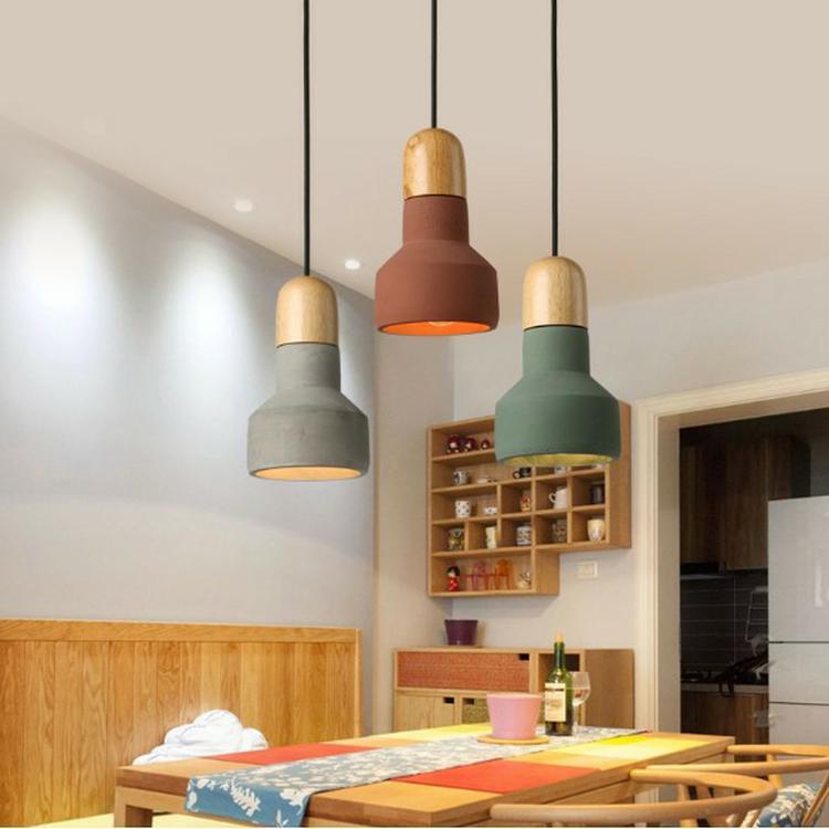 Scandinavian Industry Pendant Light, Single Bedroom Light, Modern Light