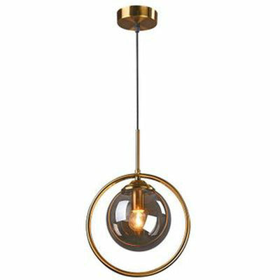 Scandinavian Modern Pendant Light, Glass Bedroom Light, Dining Room Light