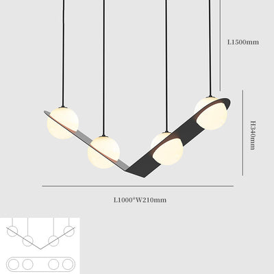 Scandinavian Modern Pendant Light, Simple Bedroom Light, Dining Room Light