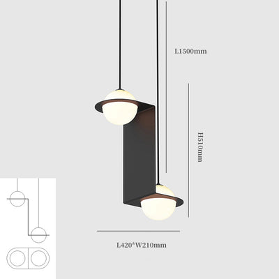 Scandinavian Modern Pendant Light, Simple Bedroom Light, Dining Room Light