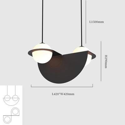 Scandinavian Modern Pendant Light, Simple Bedroom Light, Dining Room Light