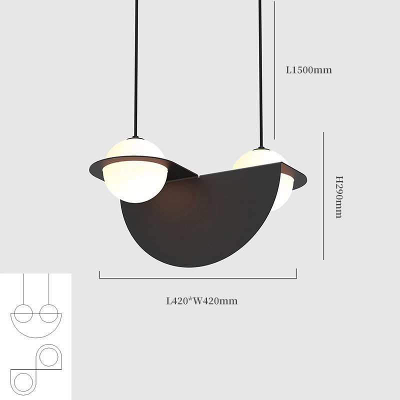 Scandinavian Modern Pendant Light, Simple Bedroom Light, Dining Room Light