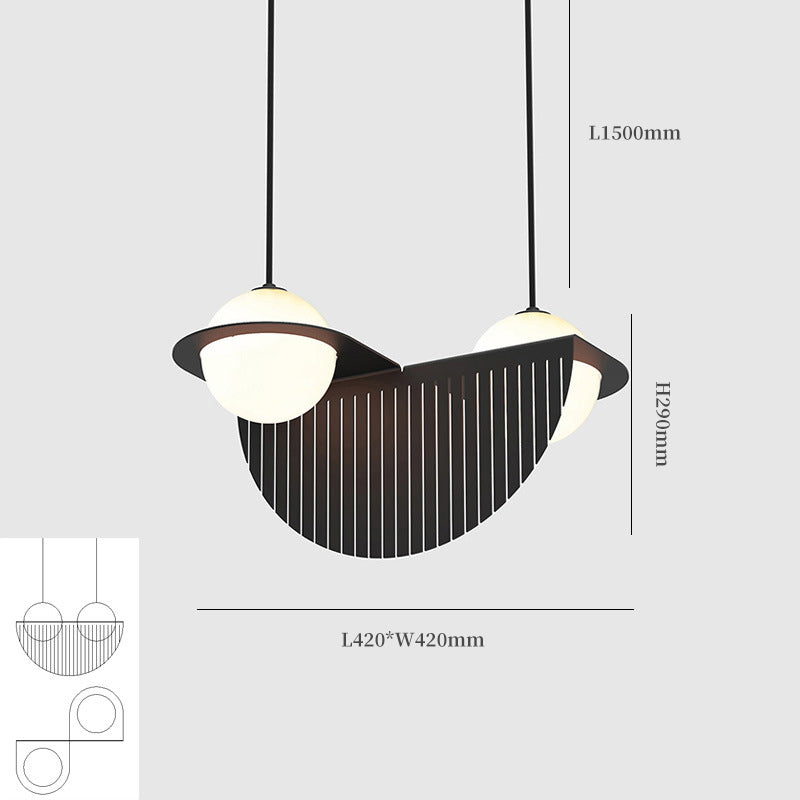 Scandinavian Modern Pendant Light, Simple Bedroom Light, Dining Room Light