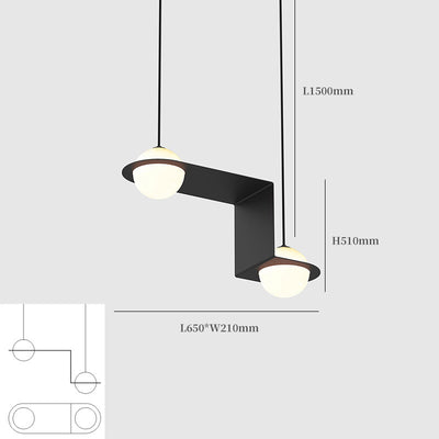 Scandinavian Modern Pendant Light, Simple Bedroom Light, Dining Room Light