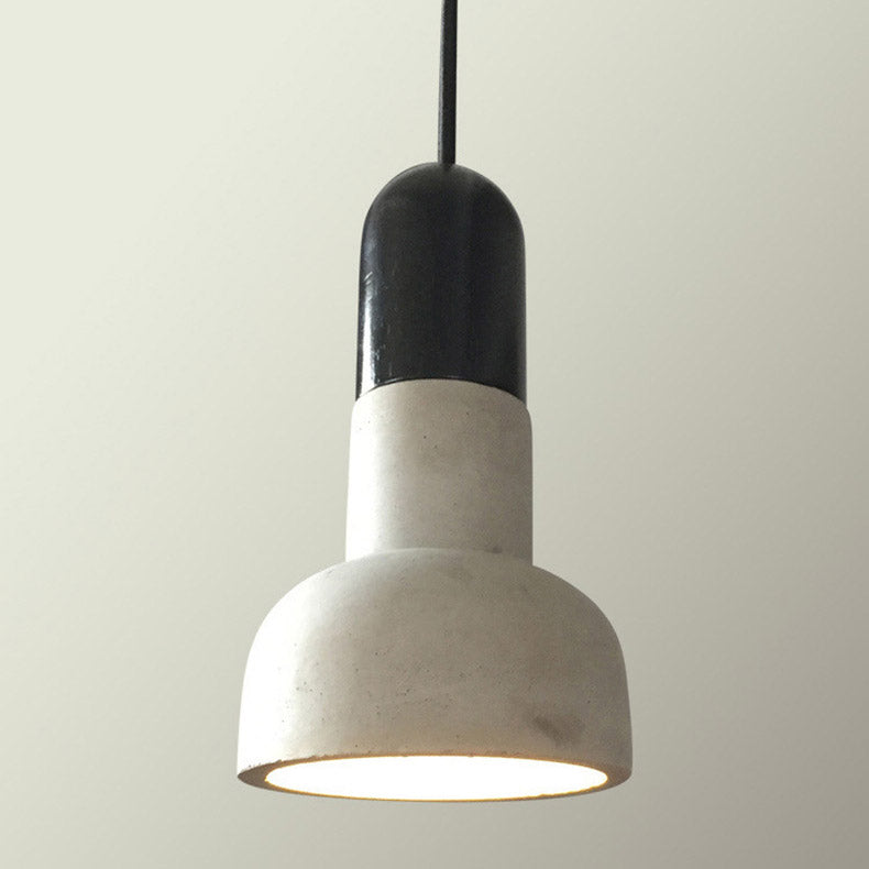 Scandinavian Pendant Light, Cement Bedroom Light, Modern Light