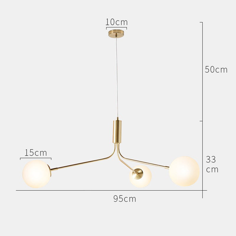 Scandinavian Pendant Light, Light Luxury Bedroom Light, Modern Light