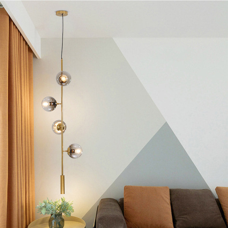 Scandinavian Pendant Light, Long Strip Bedroom Light, Modern Light