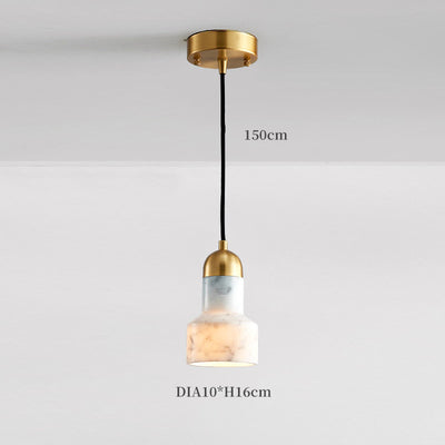 Scandinavian Pendant Light, Marble Bedroom Light, Modern Light