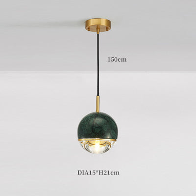 Scandinavian Pendant Light, Marble Bedroom Light, Modern Light