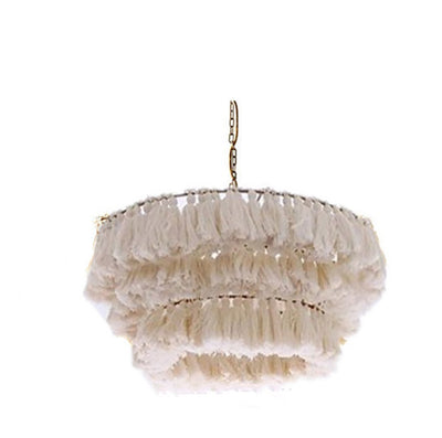 Scandinavian Pendant Light, Tassels Bedroom Light, Modern Light