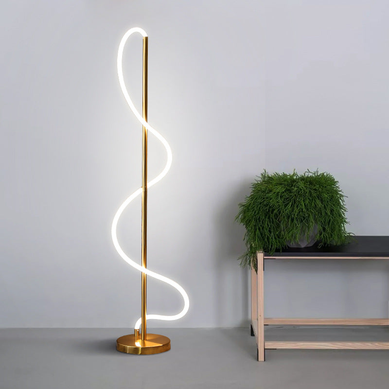 Scandinavian Simple Floor Lamp, Modern Bedroom Light, Living Room Light