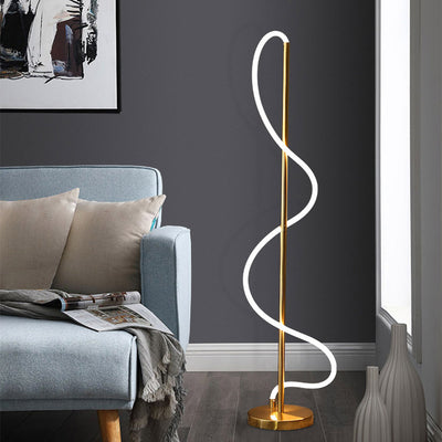 Scandinavian Simple Floor Lamp, Modern Bedroom Light, Living Room Light