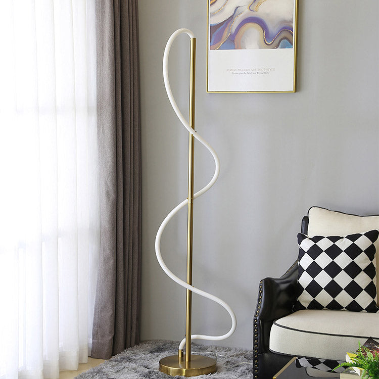 Scandinavian Simple Floor Lamp, Modern Bedroom Light, Living Room Light