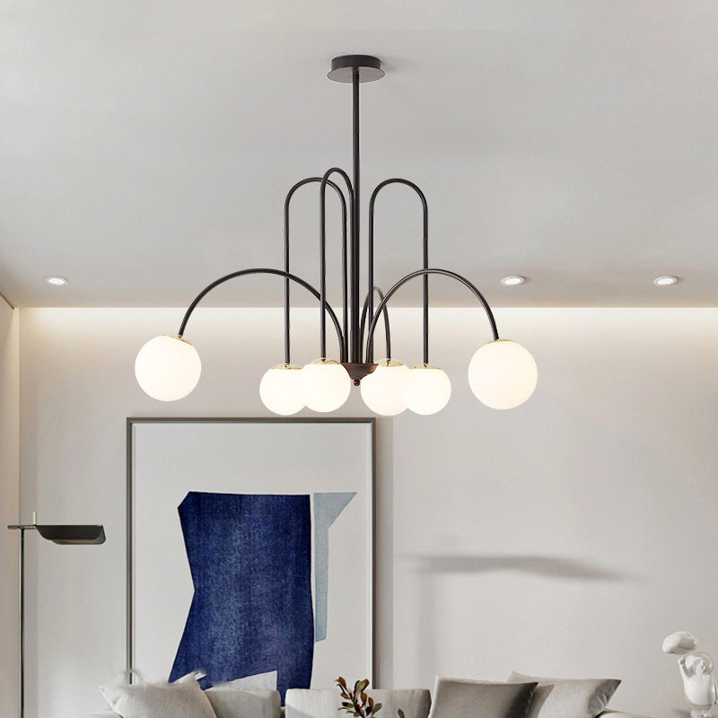 Scandinavian Simple Pendant Light, Postmodern Bedroom Light, Living Room Light