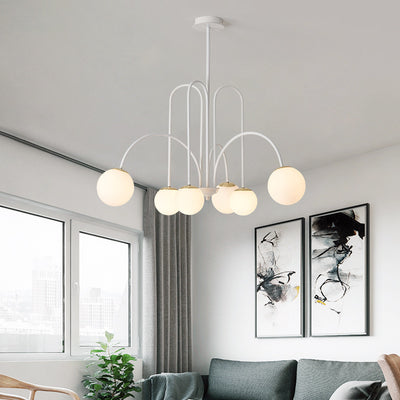 Scandinavian Simple Pendant Light, Postmodern Bedroom Light, Living Room Light