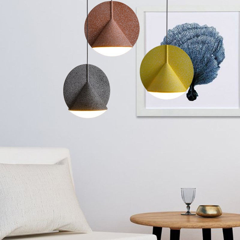 Scandinavian Single Pendant Light, Reading Light, Living Room Light