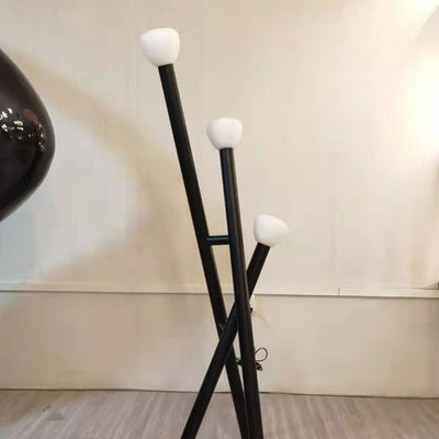 Scandinavian Tripod Floor Lamp, Simple Bedroom Light, Dining Room Light