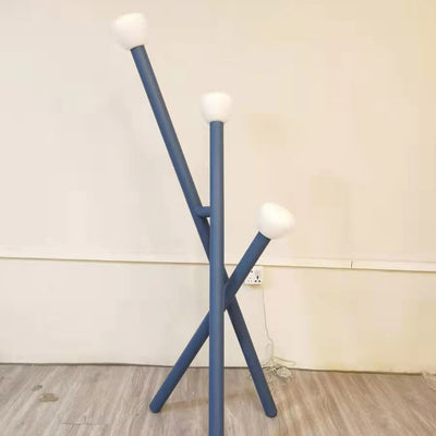 Scandinavian Tripod Floor Lamp, Simple Bedroom Light, Dining Room Light