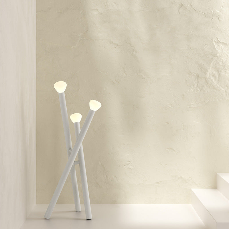 Scandinavian Tripod Floor Lamp, Simple Bedroom Light, Dining Room Light