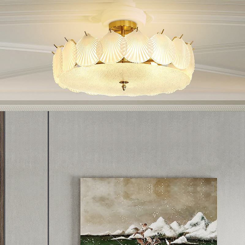 Seashell Ceiling Light, Bedroom Ceiling Light, Living Room Ceiling Light