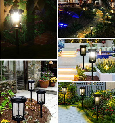 Shadow Solar Path Light, Solar Outdoor Garden Light, Solar Landscape Light