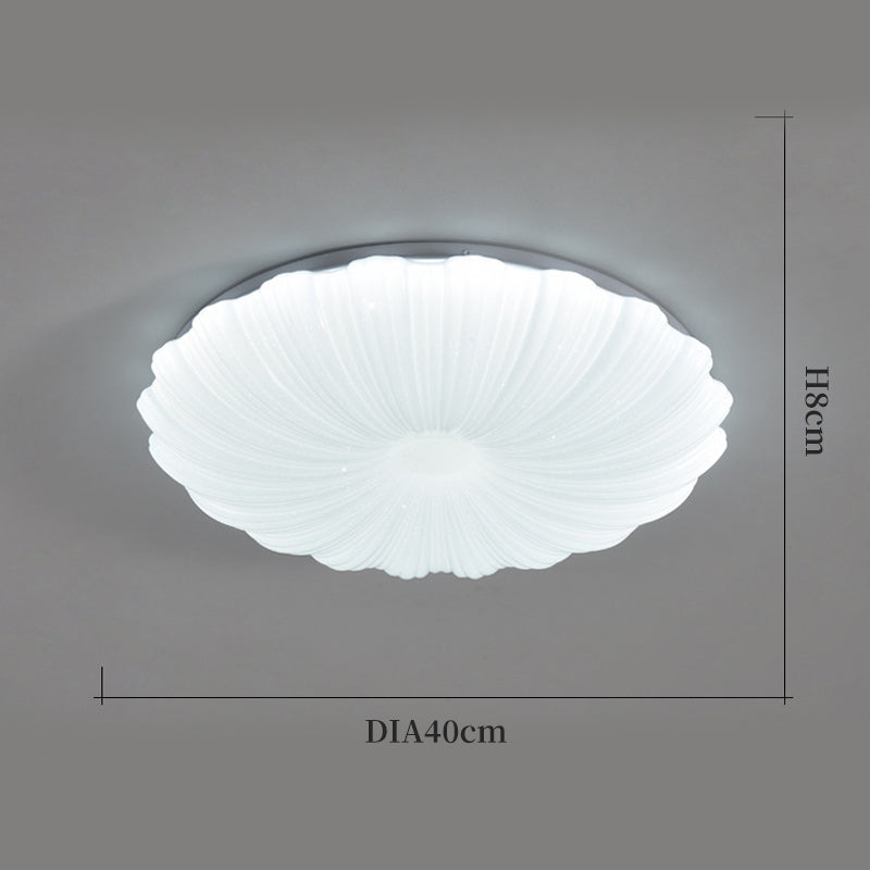 Shell Ceiling Light, Modern Bedroom Ceiling Light