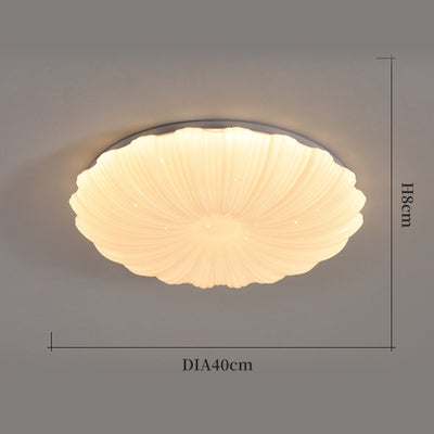 Shell Ceiling Light, Modern Bedroom Ceiling Light