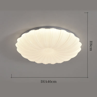 Shell Ceiling Light, Modern Bedroom Ceiling Light