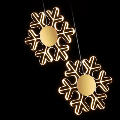 Snowflake Hanging Light, Pendant for Bedroom