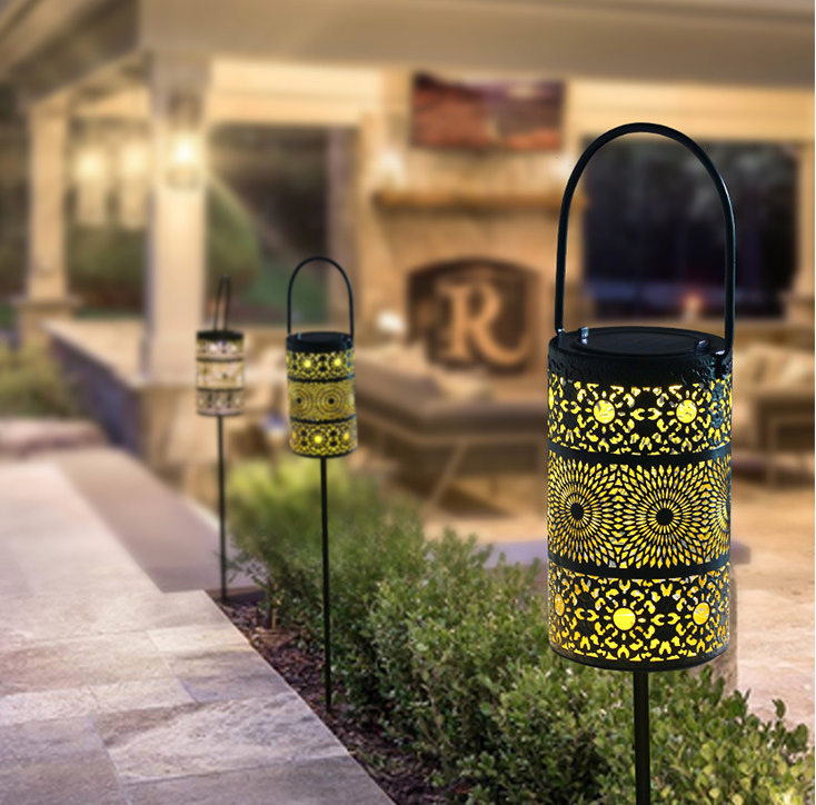 Solar Lantern, Shadow Night Light, Solar Garden Decoration