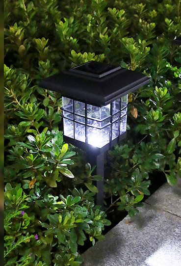 Solar Post Light, Solar Outdoor Garden Light, Solar Landscape Light