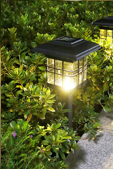 Solar Post Light, Solar Outdoor Garden Light, Solar Landscape Light