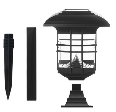 Solar Post Light, Solar Outdoor Garden Light, Solar Landscape Light