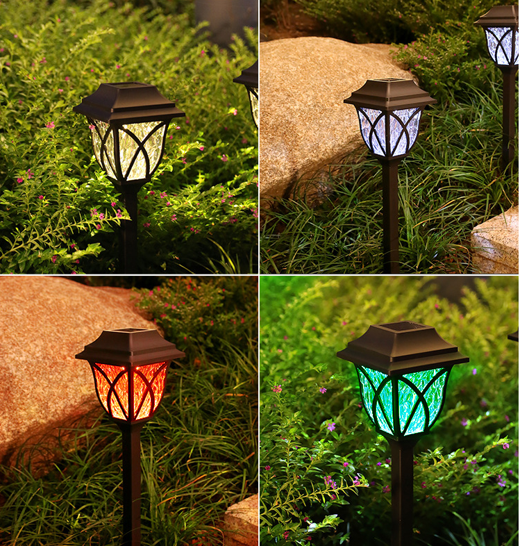 Solar Path Light, Solar Outdoor Garden Light, Solar Landscape Light - Set Of 2