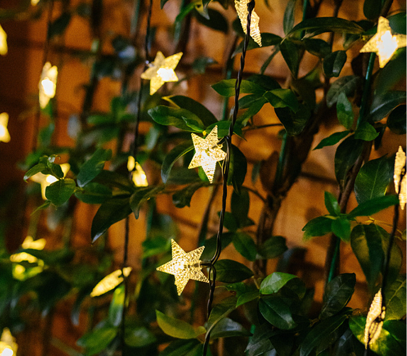 Solar Star Lights, Solar Christmas Lights