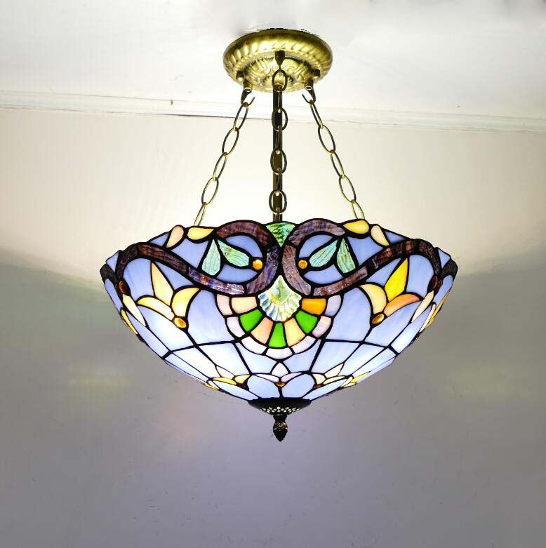 Southeast Asia Tiffany Lamp, Inro Pendant Light, Hallway Light