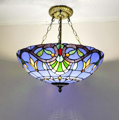 Southeast Asia Tiffany Lamp, Inro Pendant Light, Hallway Light