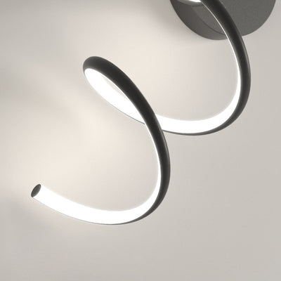 Spiral-shaped Wall Light, Wall Light for Living Room