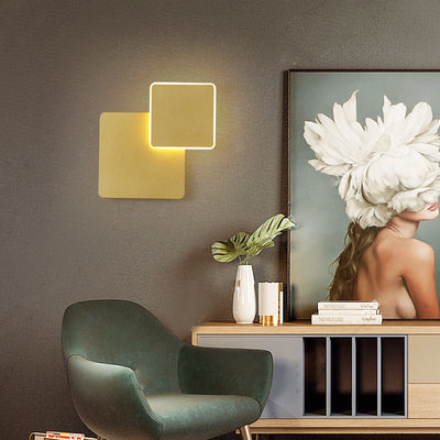 Square Wall Light, Wall Light for Living Room, Wall Light for Bedroom