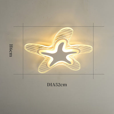 Star Ceiling Light, Childern's Bedroom Ceiling Room