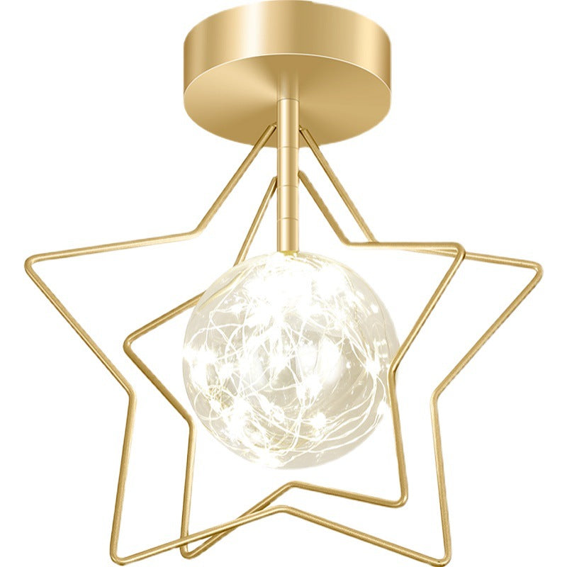 Star Ceiling Light, Modern Ceiling Light, Foyer Ceiling Light