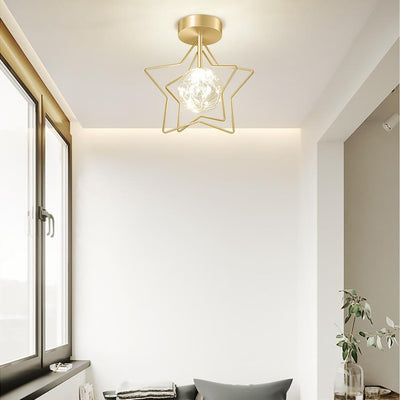 Star Ceiling Light, Modern Ceiling Light, Foyer Ceiling Light